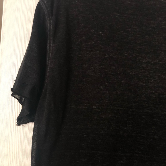 Free People oversized faded black tee S - Picture 4 of 4